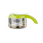 Renga Glass Oil Bottle W/lid 660cc