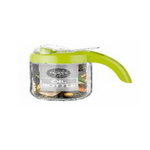 Renga Glass Oil Bottle W/lid 660cc