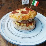 American Style Pizza Burger