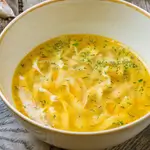 Chicken noodles soup