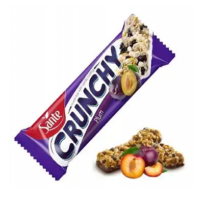 Sante Crunchy Muesli Bar Plum 40g