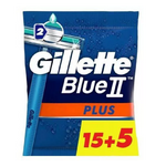 Gillette Blue2 Plus Razors X15+5 Fr