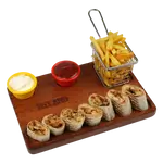 Chicken Saj Burger