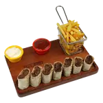 Meat Saj Burger