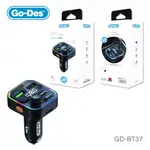 Go-des Wireless Fm Transmitter Usb-c22w Quick Chargre
