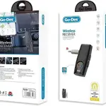 Go-des Wireless Receiver Lossless Sound  Hands Free Call Voice Bt5.3 Tf Card  Aux