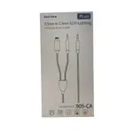 Dark Blue 3.5 Mm To 3.5 Mm Aux + Lightning