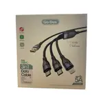 Go-des Dual Usb-c 3in1 Data Cable