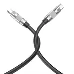 Data Cable Type-C to Type-C XO NB-Q228B OD6.0 Silicone TPE zink alloy PD60W 1.2m