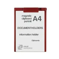 Clip Bord-Magnetic-Red