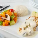 Chicken With Mushroom Platter