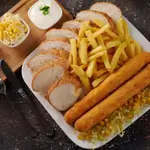 Supreme Roll Chicken Meal