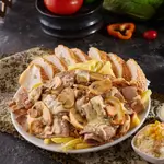 Mushroom Beef Steak Platter
