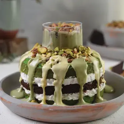 Pistachio Pancake