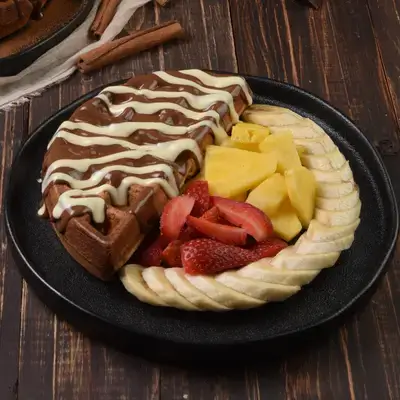 Fruit Waffles