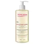 Topicrem DA Ultra-Rich Cleansing Gel هو منظف للجسم خالٍ من الصابون تم تطويره خصيصًا للتخفيف من الجفاف وفرط الحساسية والجلد التأتبي.