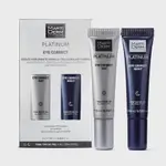 Martiderm Platinum Eye Correct عبارة عن مزيج من كريمين للعينين لجميع أنواع البشرة يساعدان على تفتيح منطقة العين ومحاربة جميع علامات التعب.