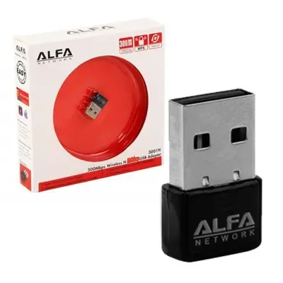 Alfa 3001N Wireless USB Adapter | 2.4GHz 300Mbps