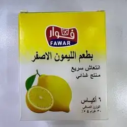 lemon flavored 6 sachets