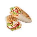 Chicken Saj Roll