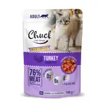 Chuck Cat Wet Food- Turkey 3 pcs