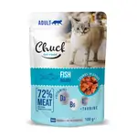Chuck Cat Wet Food- Fish 3 pcs