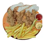 Crispy Meal With Fries