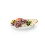 Rice And Broth With Meat Shawarma