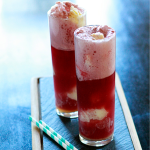 Pomegranate Juice With Ice Cream
