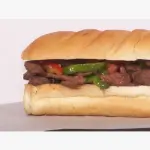 Meat And Mushroom Sandwich
