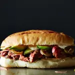 Beef Fajita Sandwich