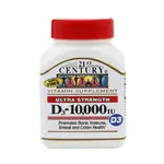 Vitamin D3-10,000 Century 30 tablets