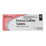 Ferrous Sulfate 200mg 28 tablets