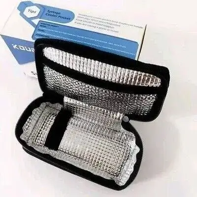 Syringe Cooler Pocket travel case, حقيبة سفر لحفظ الحقن (ابر انسولين),