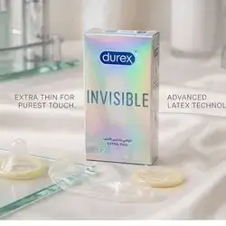 durex invisible extra thin _ 12 condoms