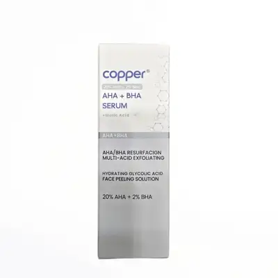 Copper 20% AHA + 2% BHA Serum + Malic Acid