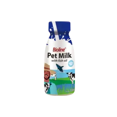 Bioline Pet Milk with Fish Oil (220ml)