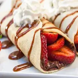 Crepe With Strawberry