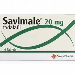 Savimale Tadalafil 20 mg – 4 Tablets