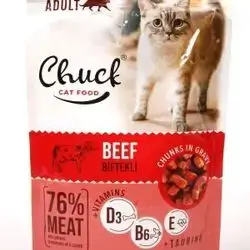 Chuck Adult cats Beef 100g