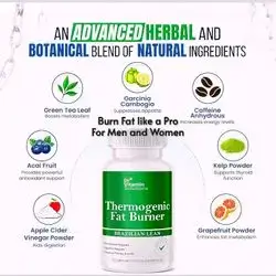 Thermogenic Fat Burner Brazilian Lean, Weight Loss Pills for Women, Waist Trimmer & Supplements for Bloating for Women & Men, 60 Capsules
