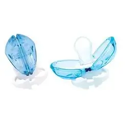 Dust-Free Silicone Pacifier (+0) - Blue