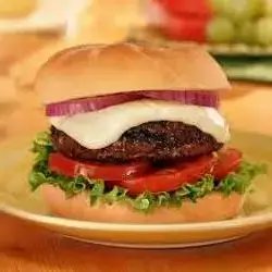 Mozzarella Cheese Beef Burger