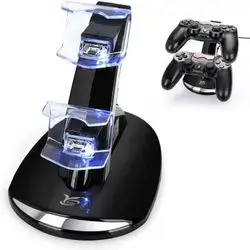 Dual USB Charger Stand For PS4 Slim-Pro