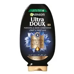 Garnier Ultra Doux Balancing Conditioner With Black Charcoal & Nigella Seed Oil 360ml