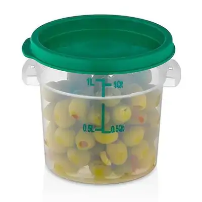 0,95 Lt. Round Storage Container (Pp)