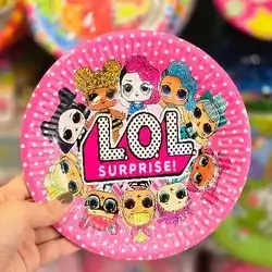 disposable paper plate