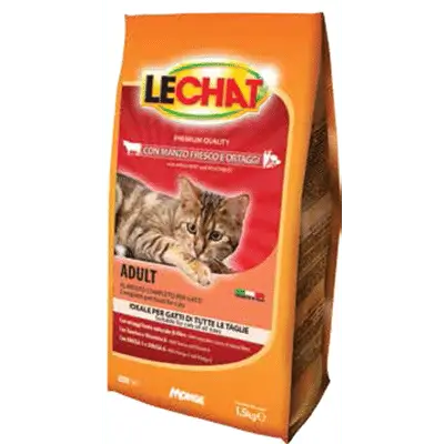 Lechat Fresh Beef & Vegetables 1.5kg