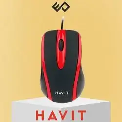 Havit HV-MS753 Mouse - Black and Red