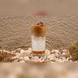 Rose Iced Latte